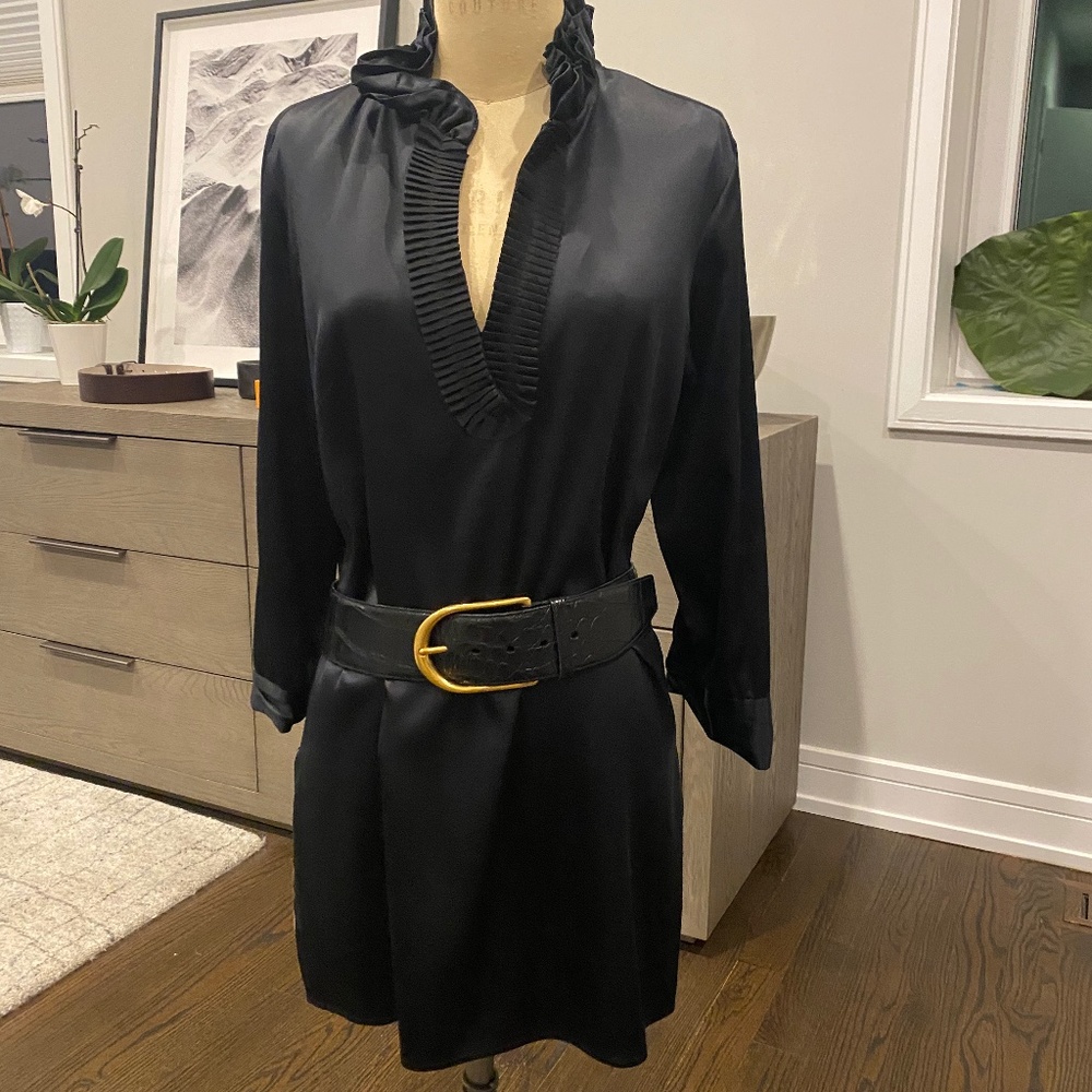 Paperwhite women silk tunic size 8